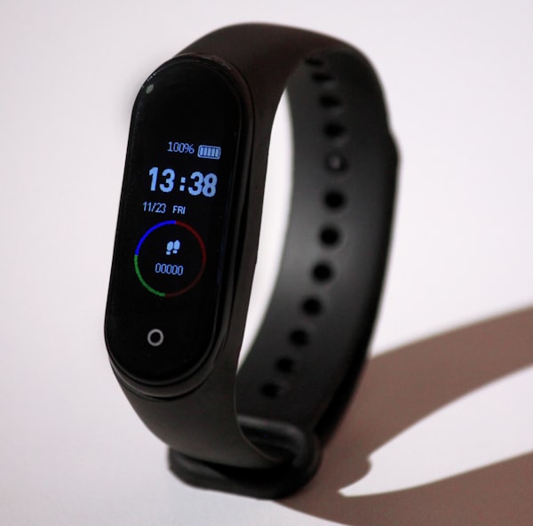 Fitness-Tracker am Handgelenk